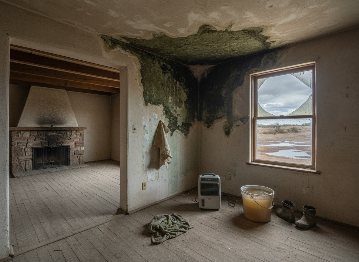 How to Spot Mold in Edwards Homes After Rare Rainfall