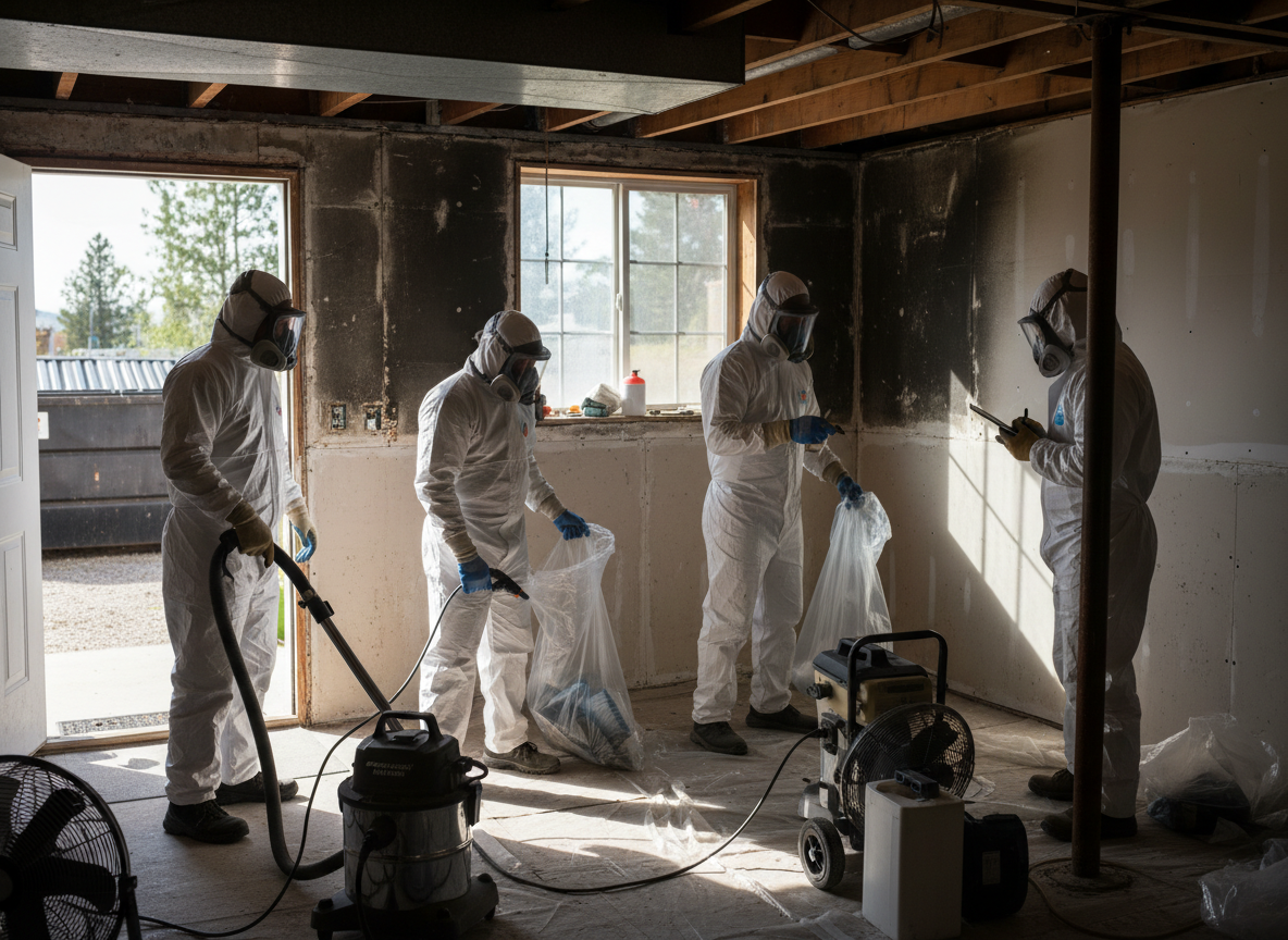 Mold Remediation Service work by Mold Remediation Service Edwards in Edwards, California