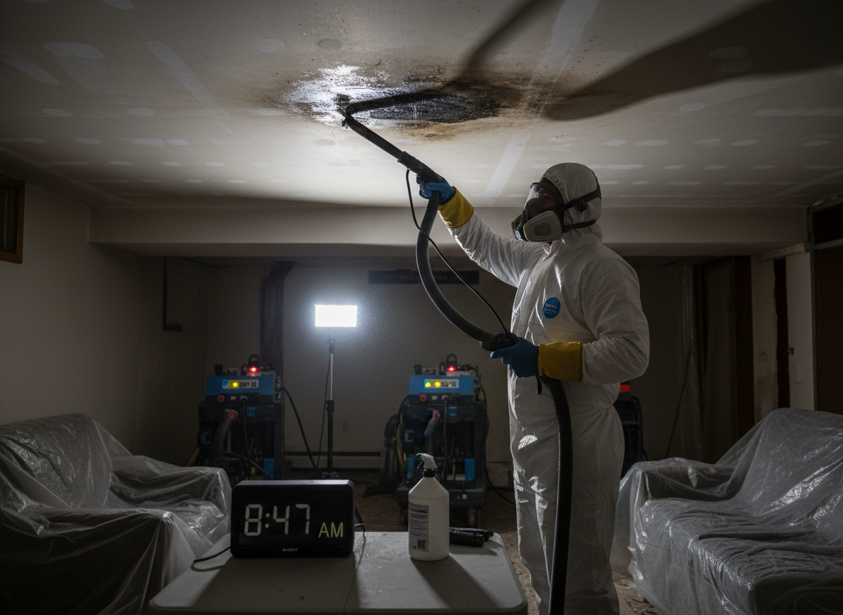 24 hour mold removal in Edwards