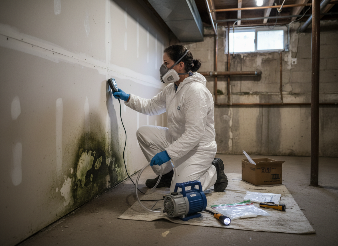 Mold inspection near me in Edwards