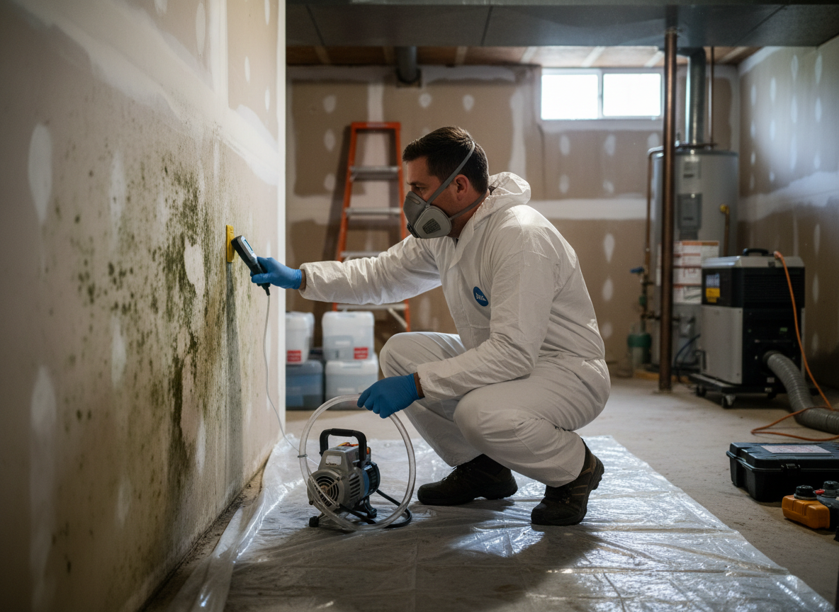 Mold Inspection in Edwards