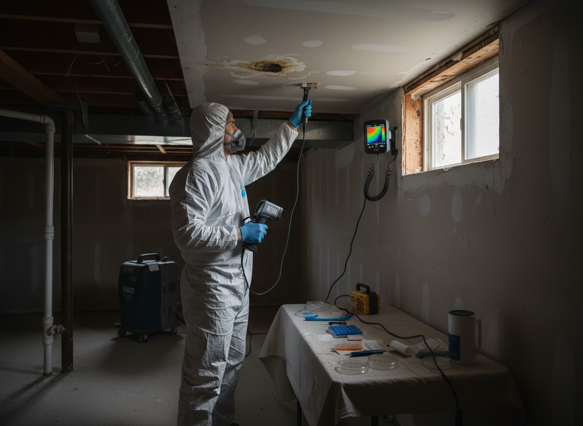 Mold testing near me in Edwards